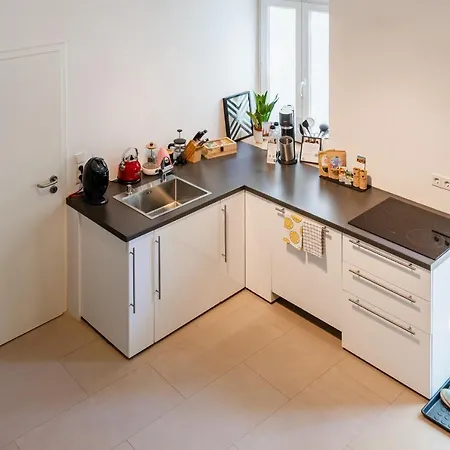 Homebydoni - Kueche I Terrasse I 500 Mbits Wifi I Design Loft Nahe Rmcc & Staatstheater Wiesbaden