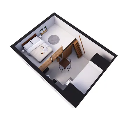 Homebydoni - Kueche I Terrasse I 500 Mbits Wifi I Design Loft Nahe Rmcc & Staatstheater